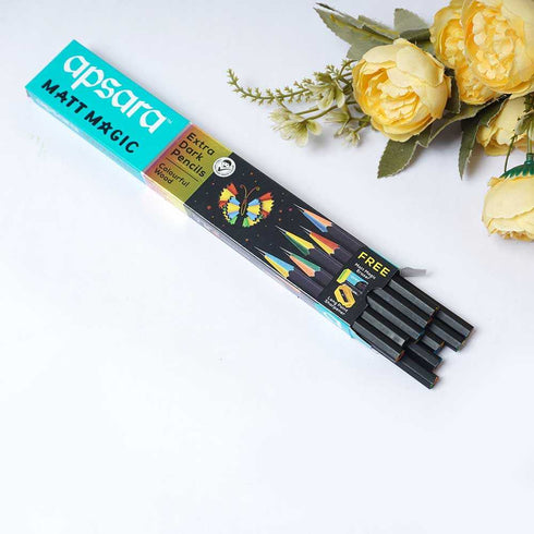 Personalised Apsara Matt Magic Pencils